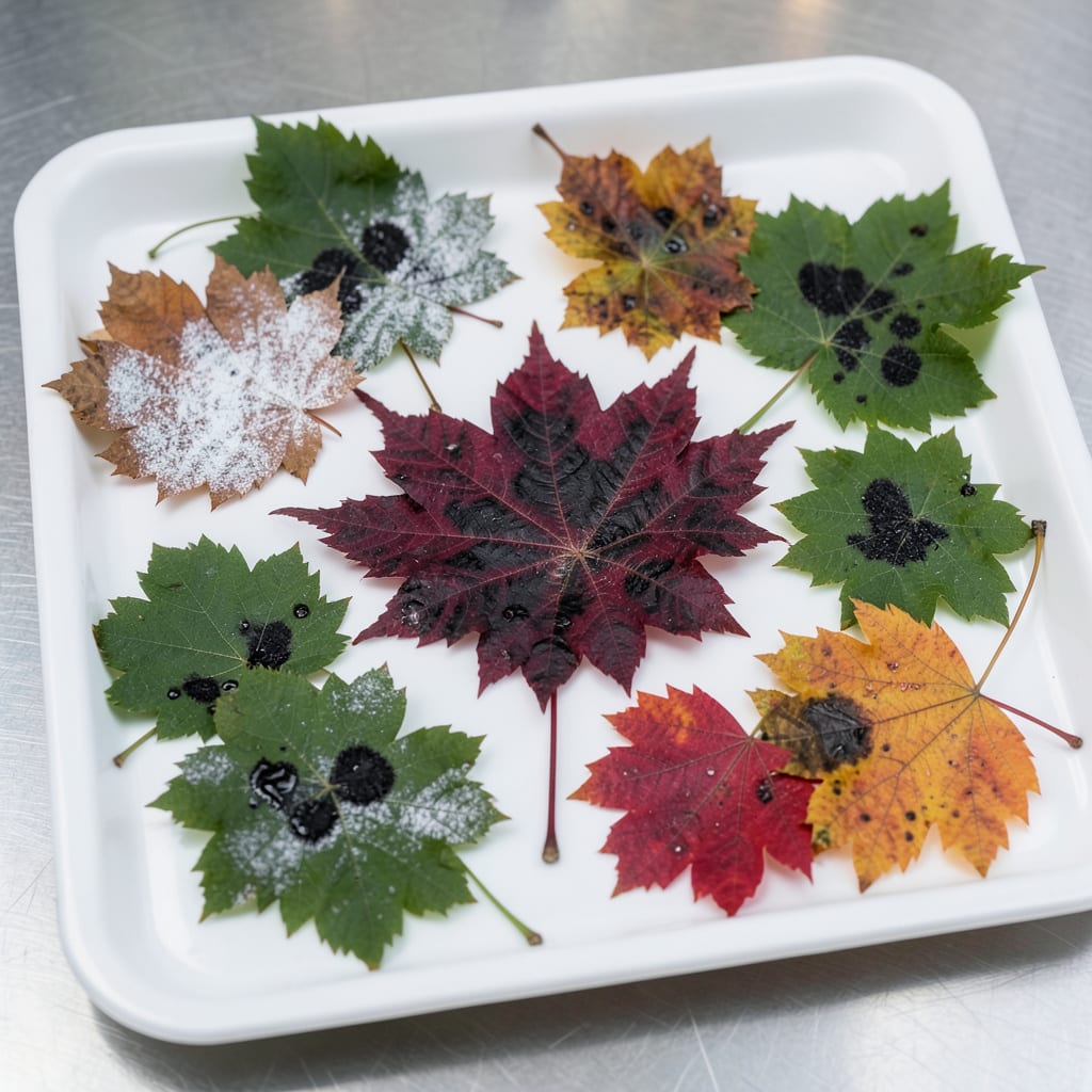 Complete japanese maple diseases pictures overview image