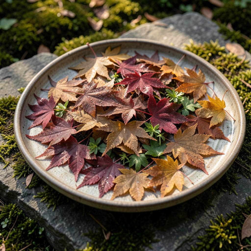 Visual representation of Japanese Maple Leaves Turning Brown: Early Symptoms and Organic Solutions
