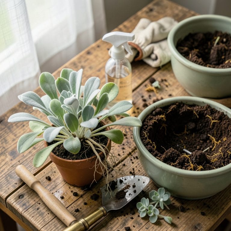 Lamb’s Ear Transplanting: Foolproof Guide for Thick, Velvety Foliage