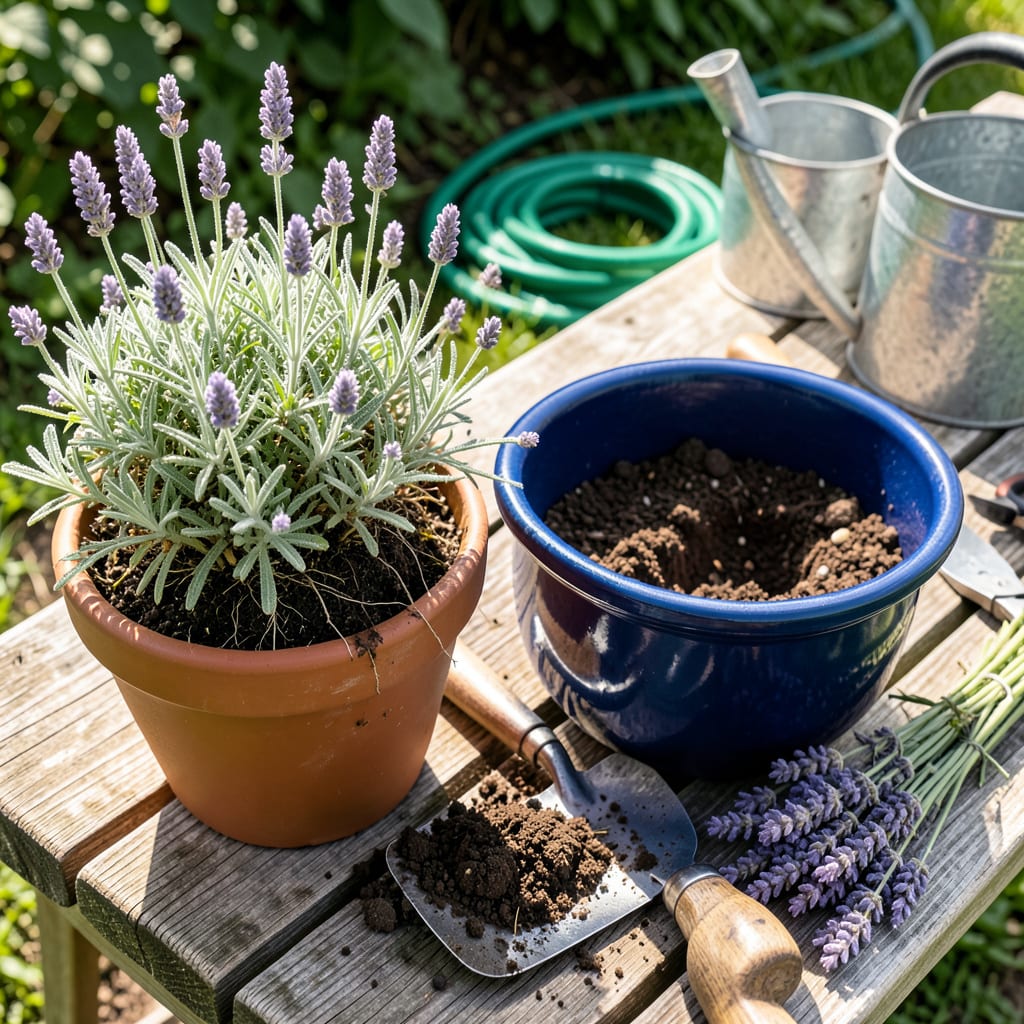 Comprehensive Lavender Transplanting: The Foolproof Guide to Thriving Plants visual reference