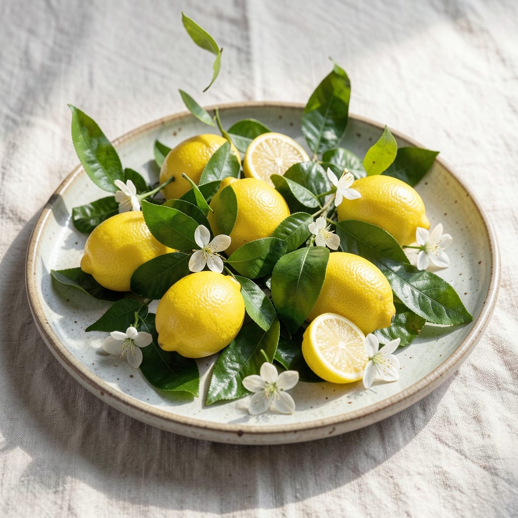 Lemon Leaves Falling Off: Immediate Care and Prevention Tips example with annotations