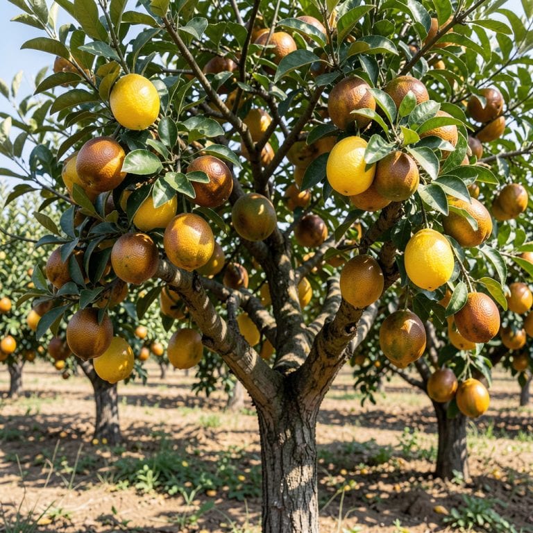 Lemons Going Brown on Tree: Environmental Stress and Remedy Guide
