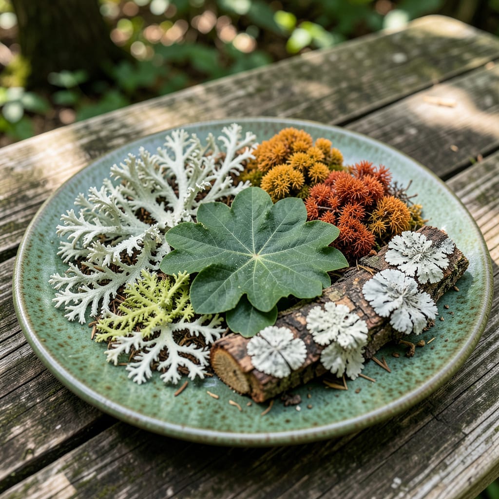 Visual representation of Lichen Tree Bark Fungus Identification: Key Features and Rapid Recognition