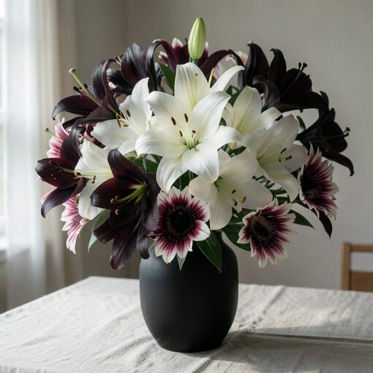Lilies Black and White: Elegant Contrast for Stunning Gardens Lilies Black and White: Elegant Contrast for Stunning Gardens