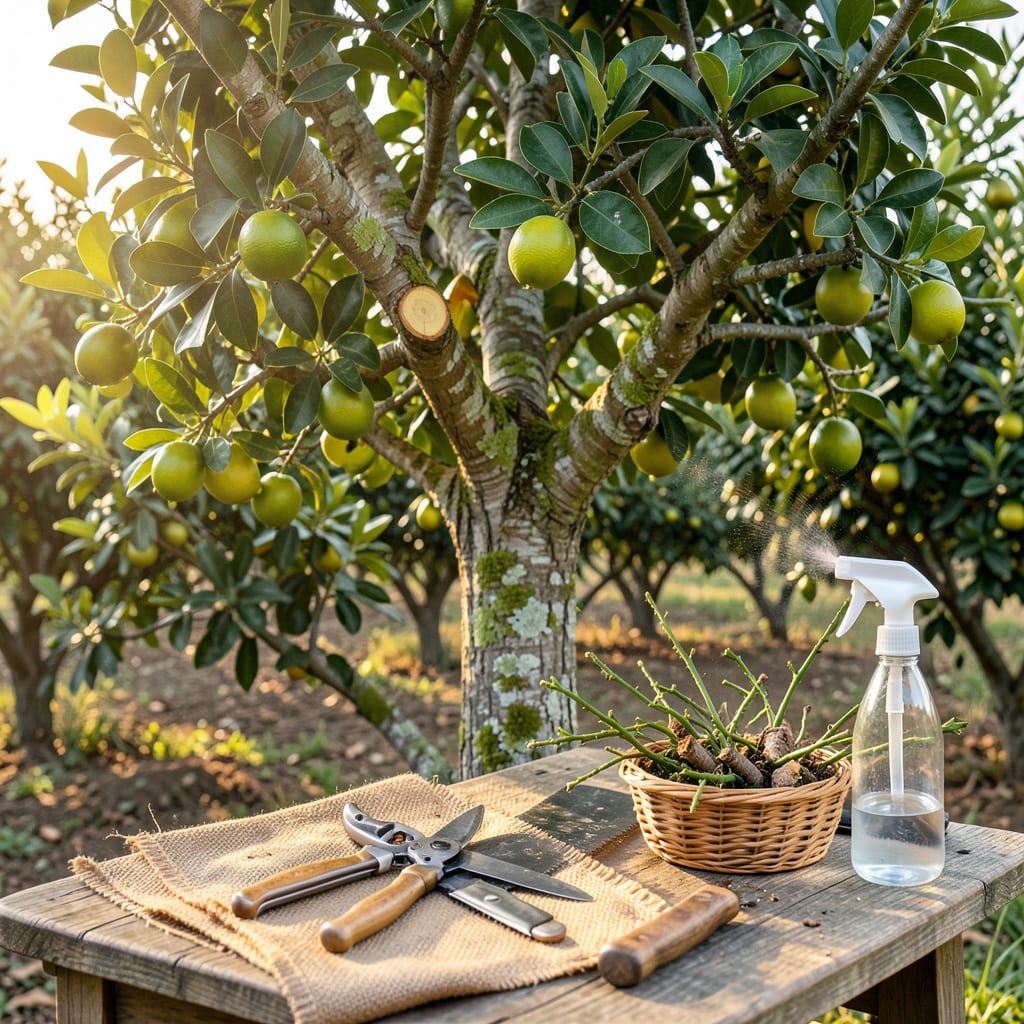 Comprehensive Lime Tree Pruning: Step by Step Guide for Bigger, Healthier Harvests visual reference
