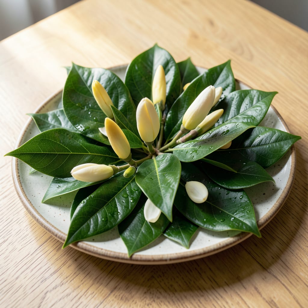 Complete Little Gem Magnolia Leaves: Glossy Evergreen Foliage for Year Round Beauty overview image