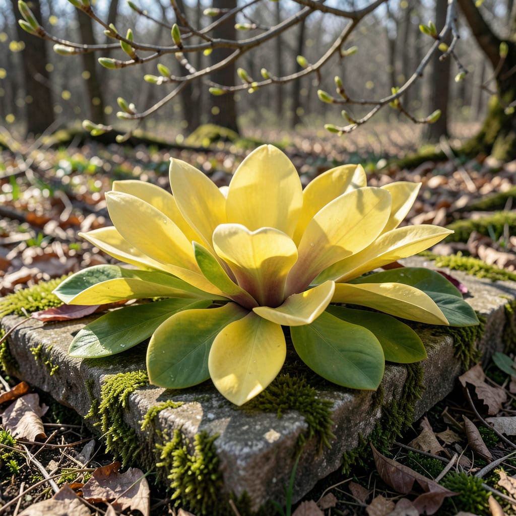 Complete Magnolia Leaves Turning Yellow in Spring: Nutrient Deficiency or Natural Shedding overview image
