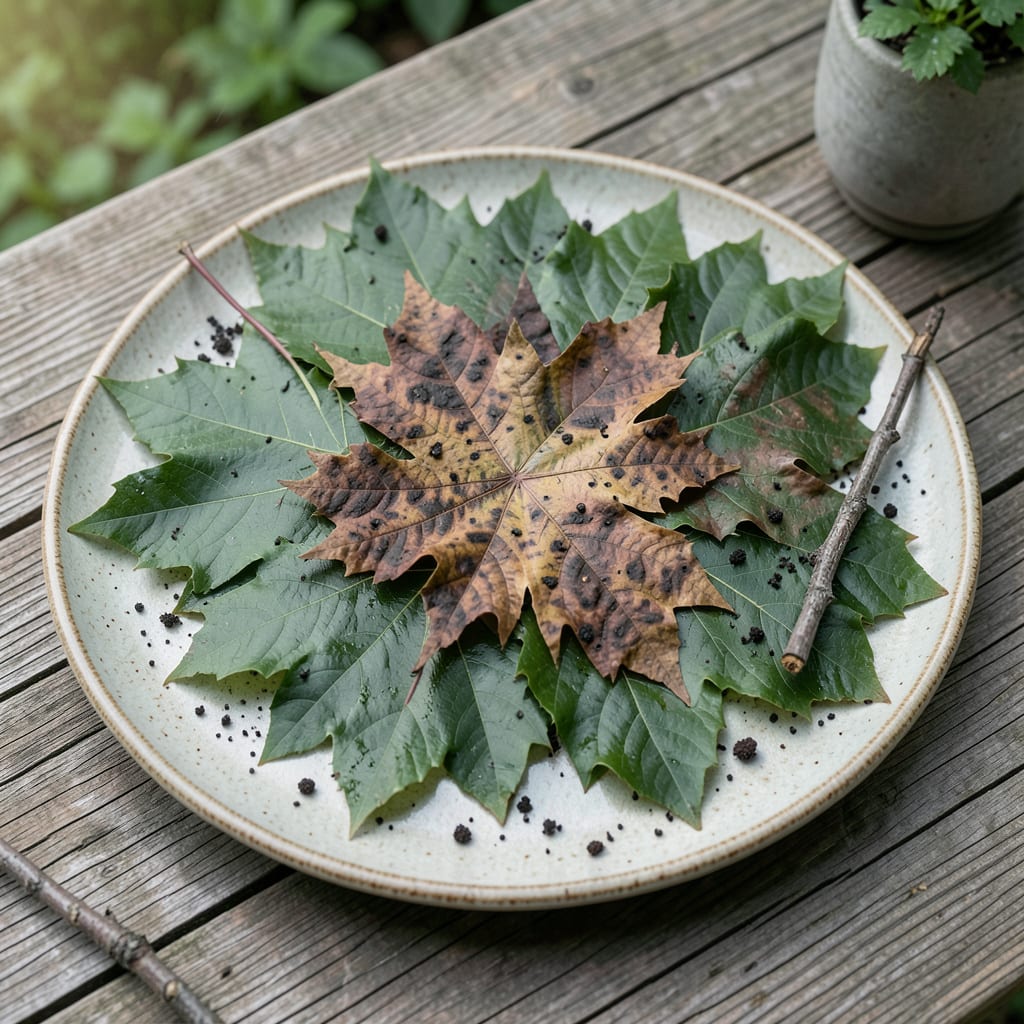 Comprehensive maple tree diseases anthracnose visual reference