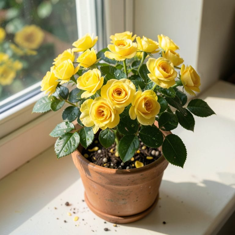 Miniature Yellow Rose Bush: Continuous Blooms for Compact Gardens Miniature Yellow Rose Bush: Continuous Blooms for Compact Gardens