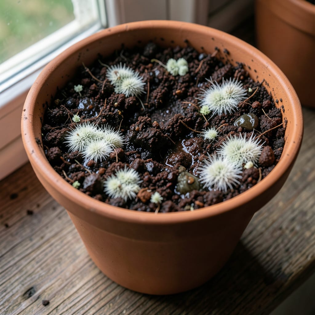 Mold on Potting Soil: Natural Removal and Prevention Guide detailed visual guide
