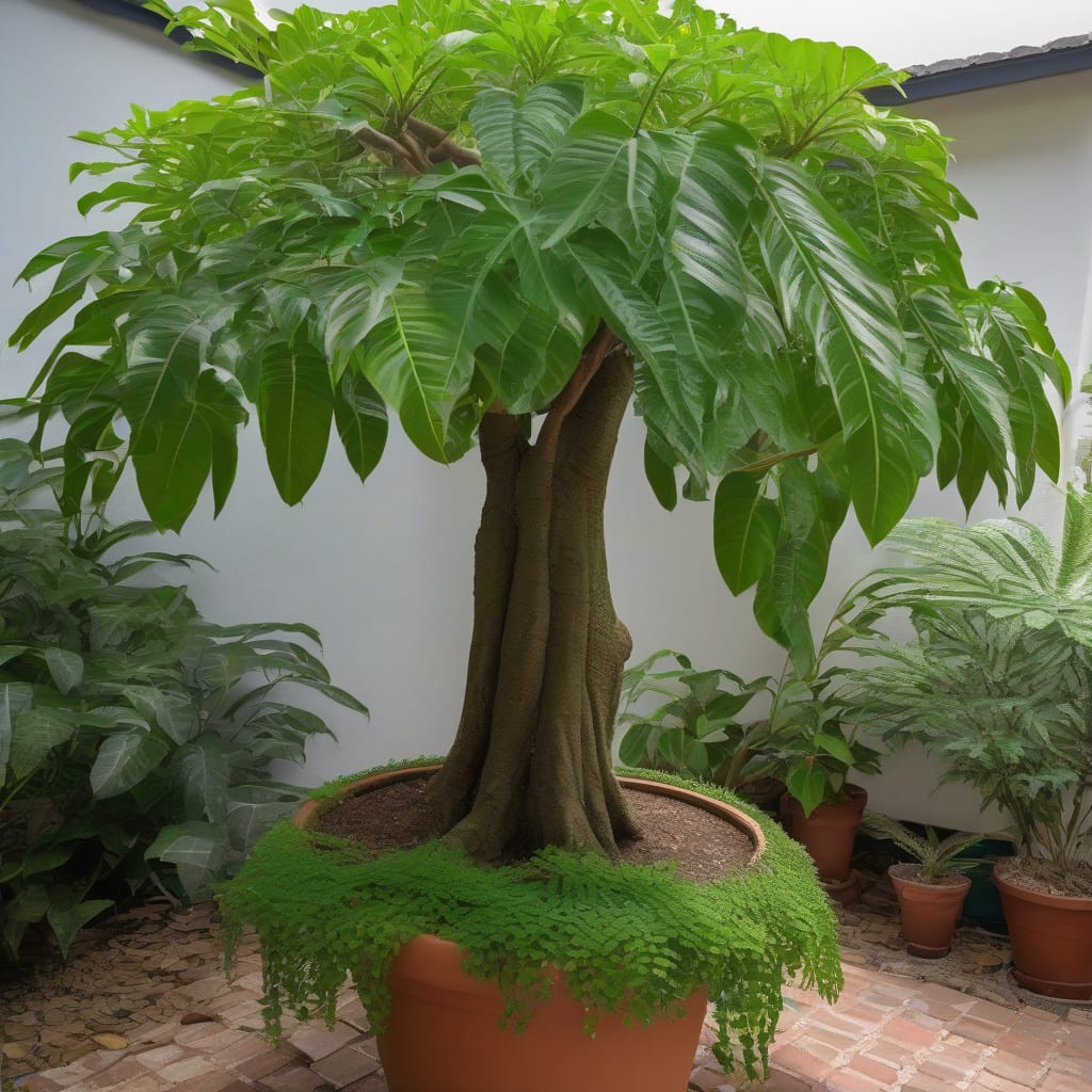 Visual representation of Money Tree Growth: How Tall They Grow and What to Expect