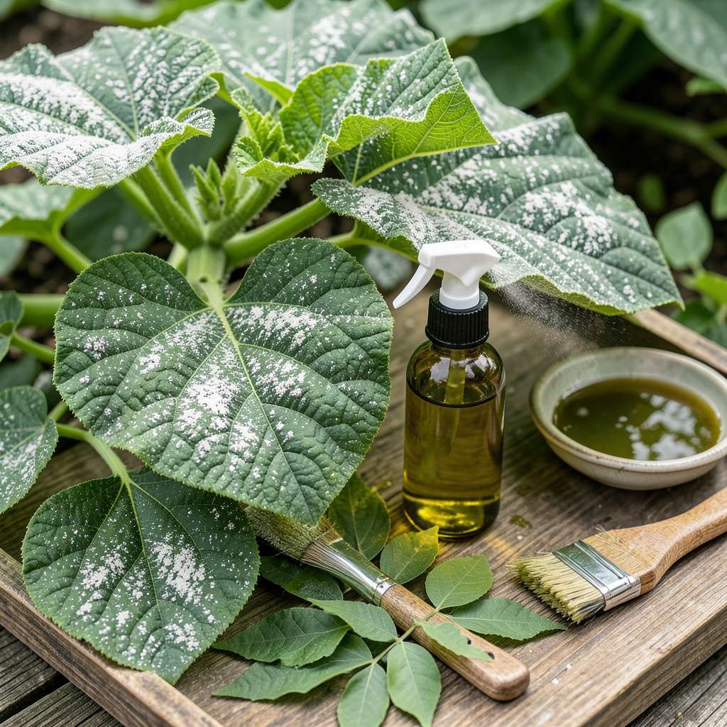 Neem Oil and Powdery Mildew: Natural Fungicide for Healthy Plants