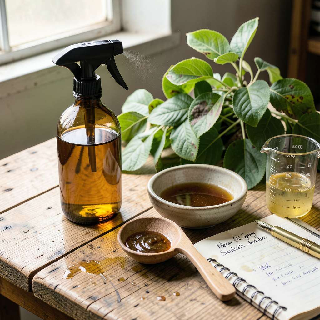 Neem Oil for Apple Scab: Organic Treatment That Protects Your Harvest