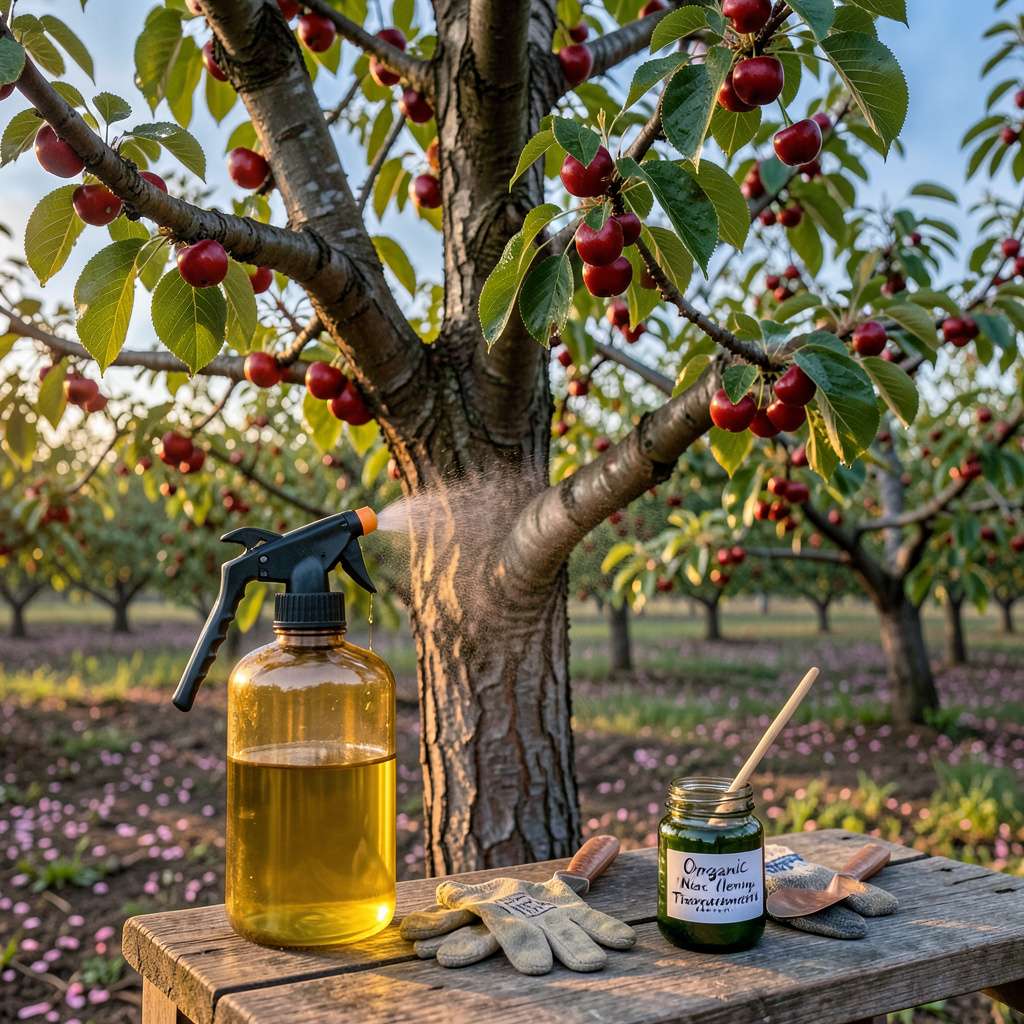 Neem Oil for Cherry Trees: Natural Pest Defense and Fungal Protection