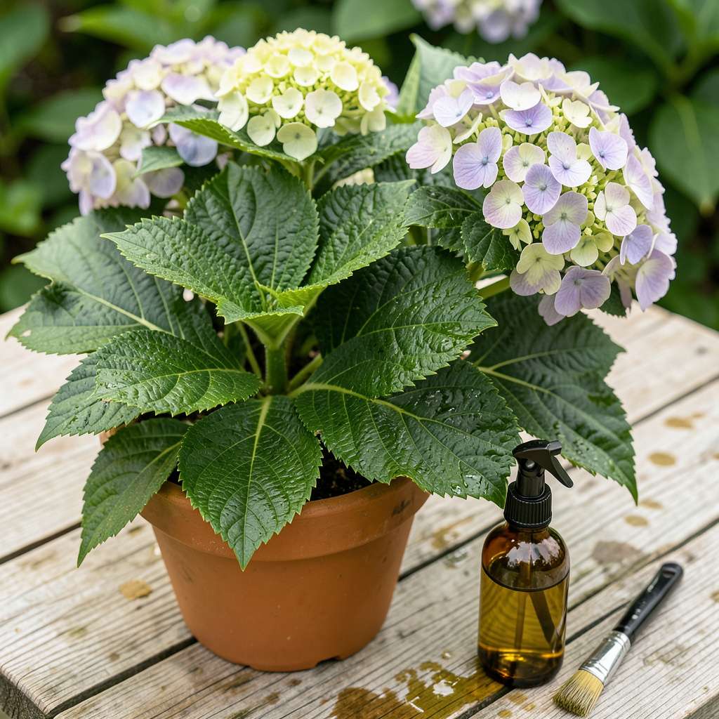 Neem Oil on Hydrangeas: Natural Pest Control Without Harming Blooms