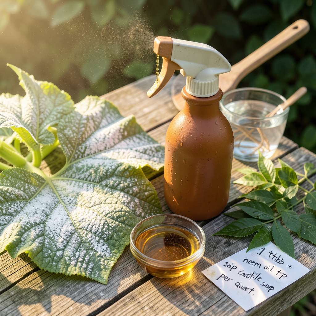 Neem Oil for Powdery Mildew: Organic Fungicide That Works Fast