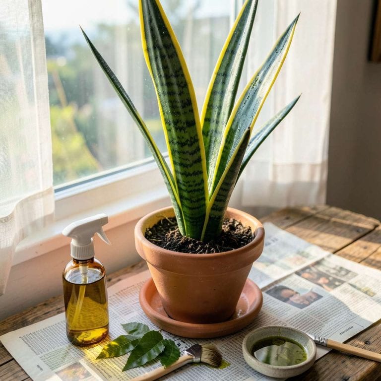 Neem Oil for Snake Plants: Natural Pest Protection and Leaf Shine