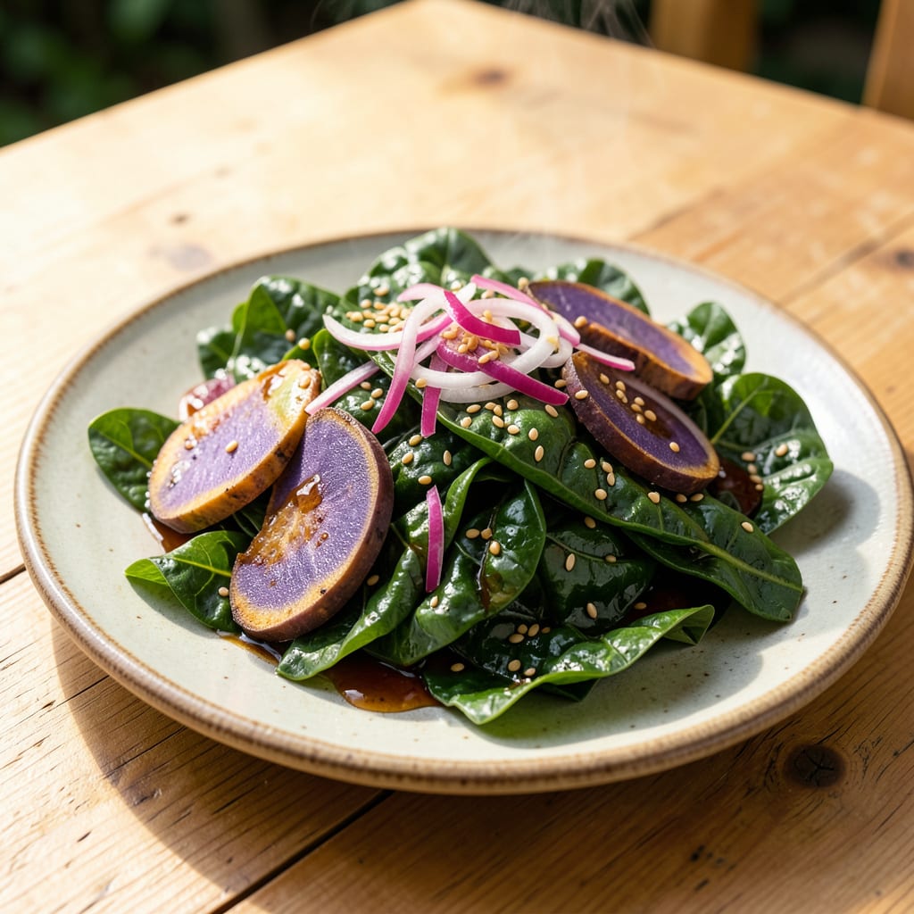 Complete Okinawan Sweet Potato Leaves: Nutrient Rich Greens for Your Garden overview image