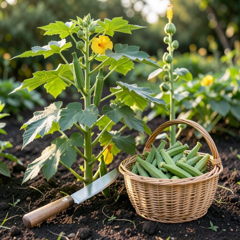 Okra Time to Harvest: Visual Clues for Perfect Picking Okra Time to Harvest: Visual Clues for Perfect Picking