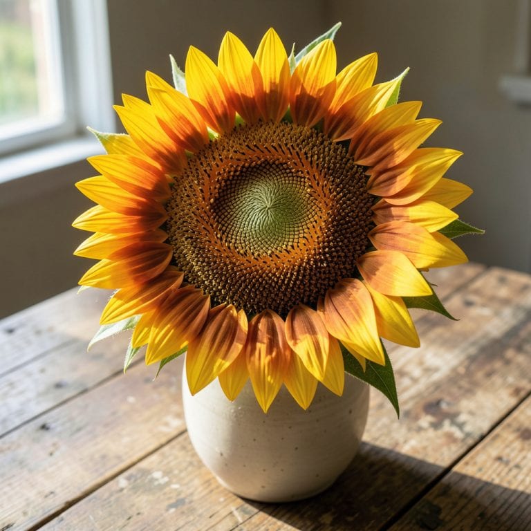 Orange and Yellow Sunflower: Bold Contrast for Pollinator-Friendly Gardens Orange and Yellow Sunflower: Bold Contrast for Pollinator-Friendly Gardens