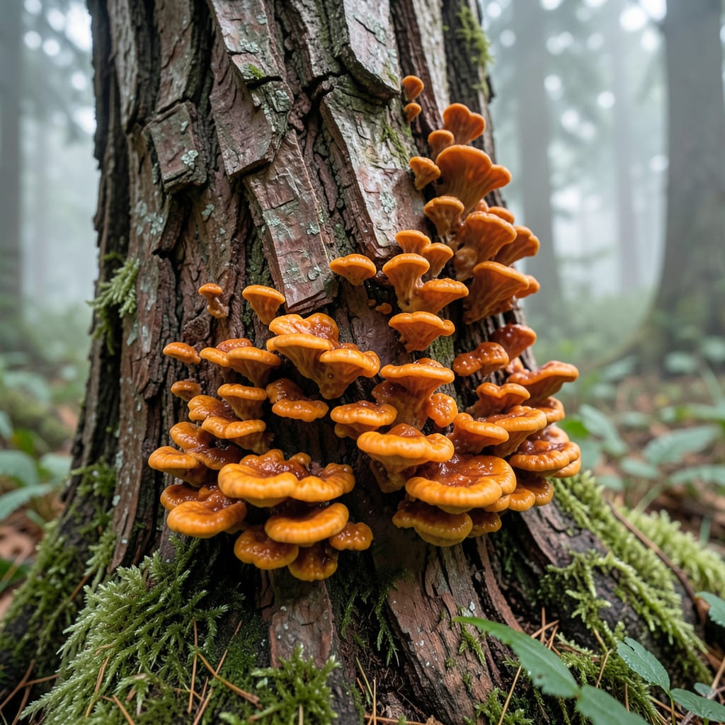 Comprehensive Orange Fungus on Cedar Tree: Identification and Treatment Guide visual reference
