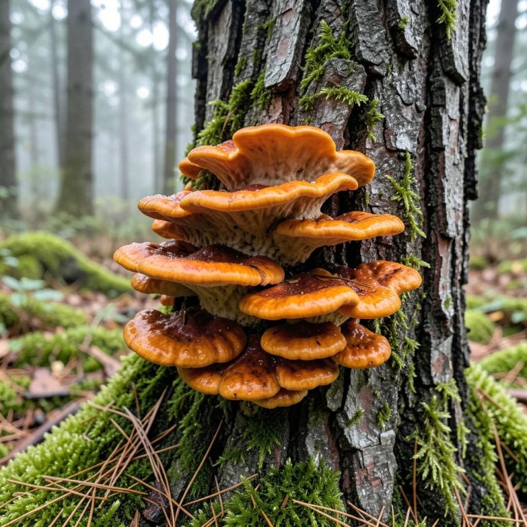 Orange Fungus on Tree Trunk: Early Warning Signs and Natural Removal