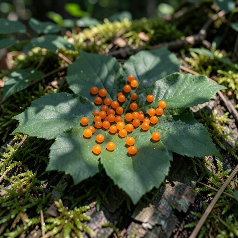 Orange Insect Eggs on Leaves: Early Detection and Organic Removal Guide