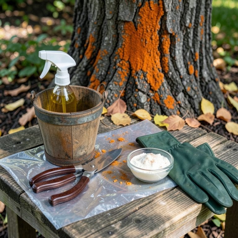 Orange Rust on Tree Bark: Early Signs and Organic Prevention