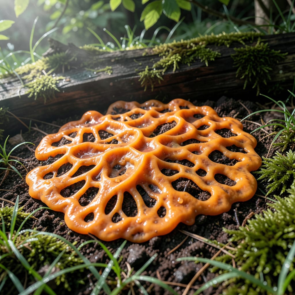Comprehensive Orange Slime Mold in Garden: Natural Removal and Prevention Tips visual reference