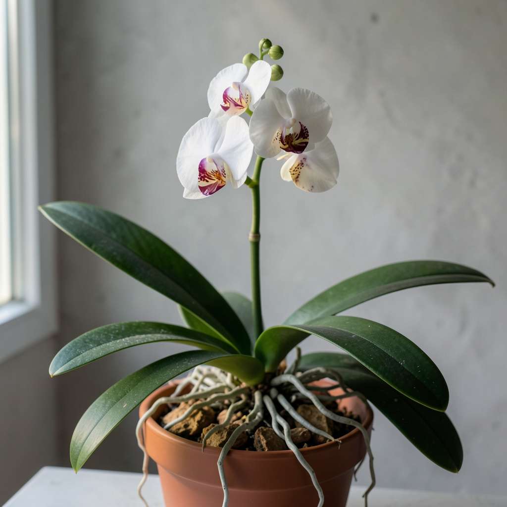 Orchid Growing New Roots: Simple Tips to Promote Healthy Growth