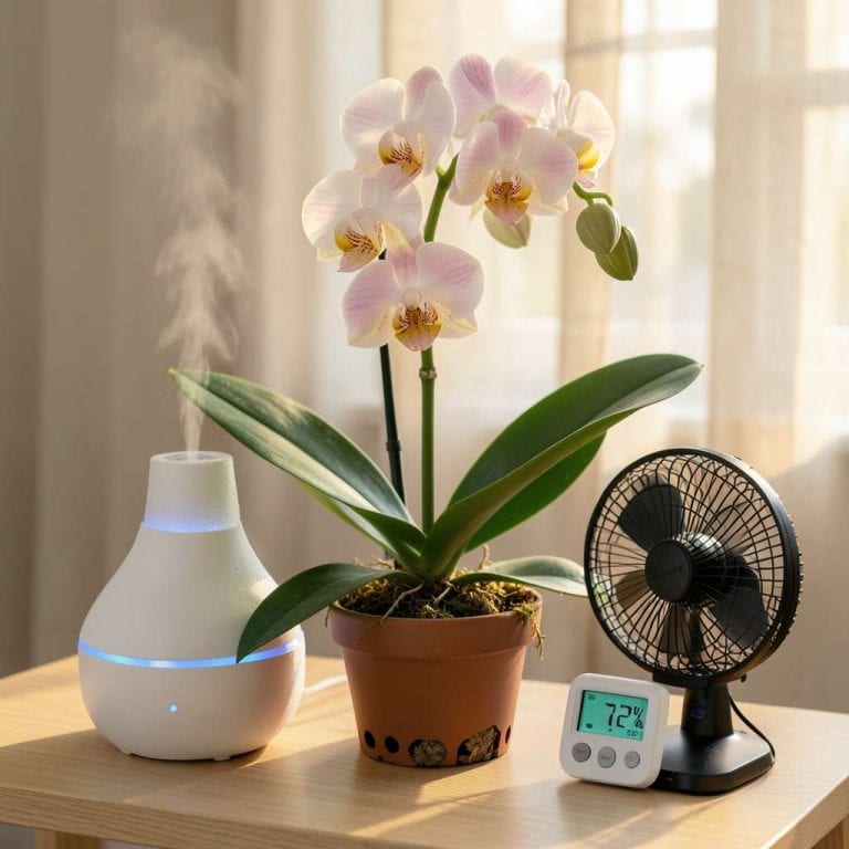 Orchid humidity and air movement: Expert Tips for Healthy Growth Orchid humidity and air movement: Expert Tips for Healthy Growth