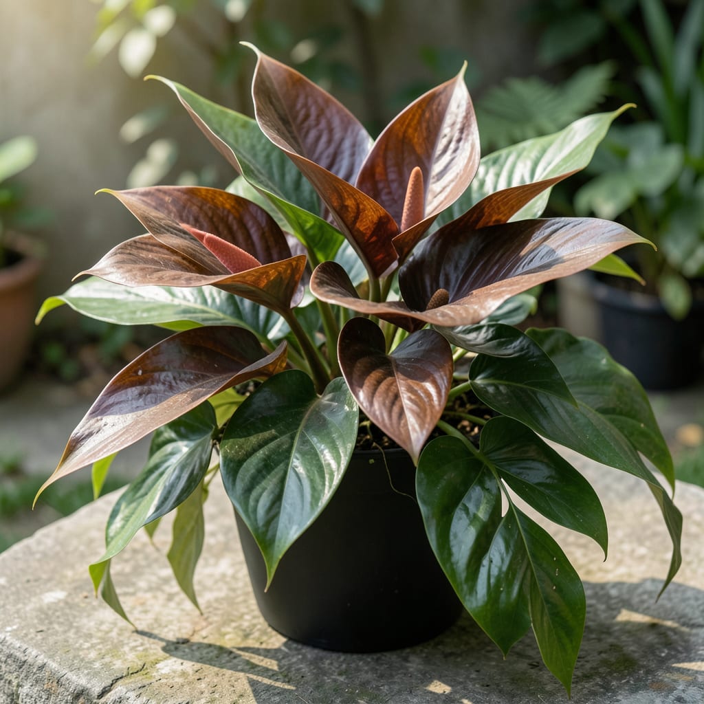 Peace Lily Brown Leaves: Root Causes and Revival Methods example with annotations