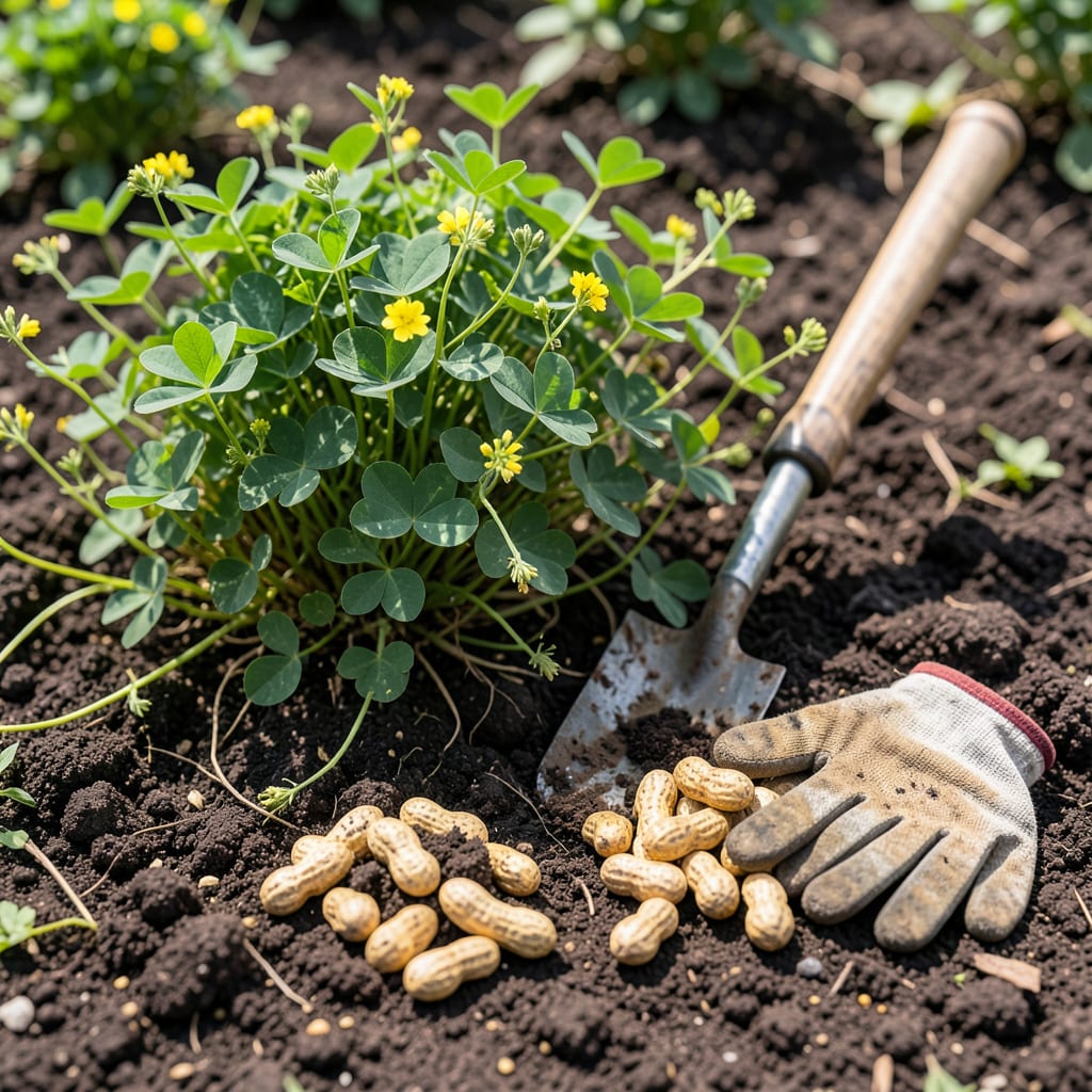 Comprehensive peanut plant when to harvest visual reference