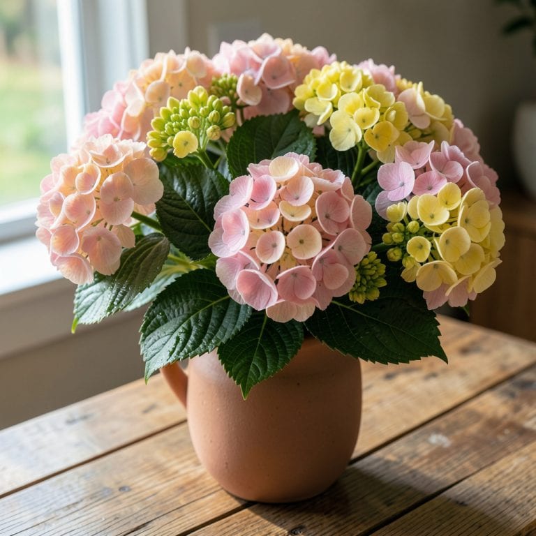 Pink and Yellow Hydrangea: Vibrant Bicolor Blooms for Shaded Gardens Pink and Yellow Hydrangea: Vibrant Bicolor Blooms for Shaded Gardens