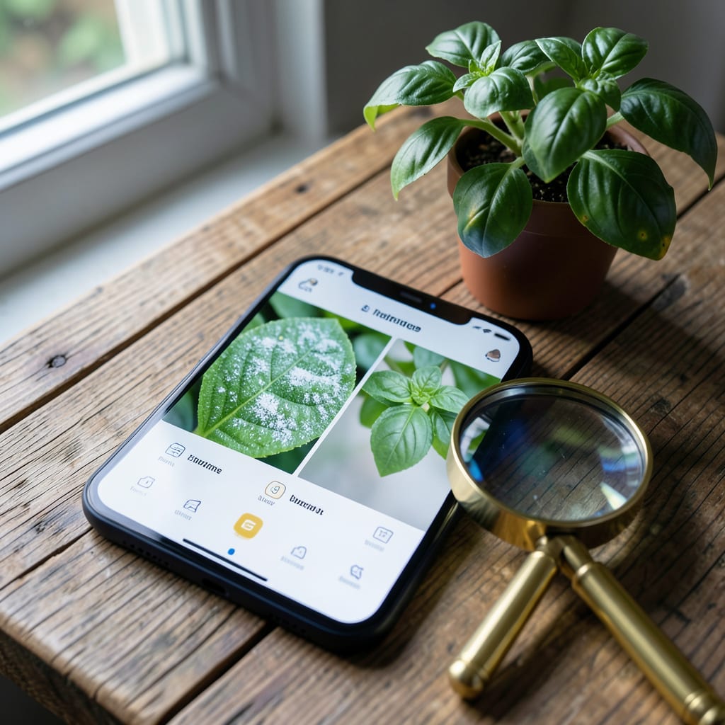 Visual representation of Plant Disease Detection App: AI Powered Garden Diagnostic Tool