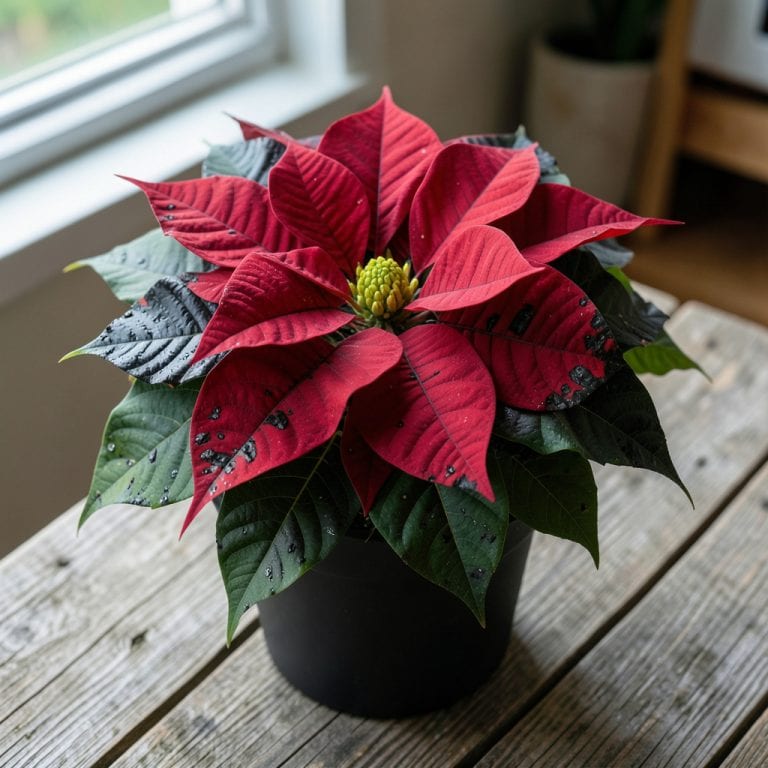 Poinsettia Leaves Turning Black: Causes and Immediate Solutions