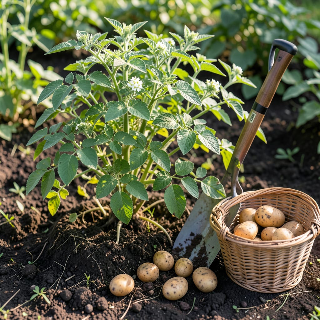 Visual representation of Potatoes Days to Harvest: Growth Stages and Timeline Guide