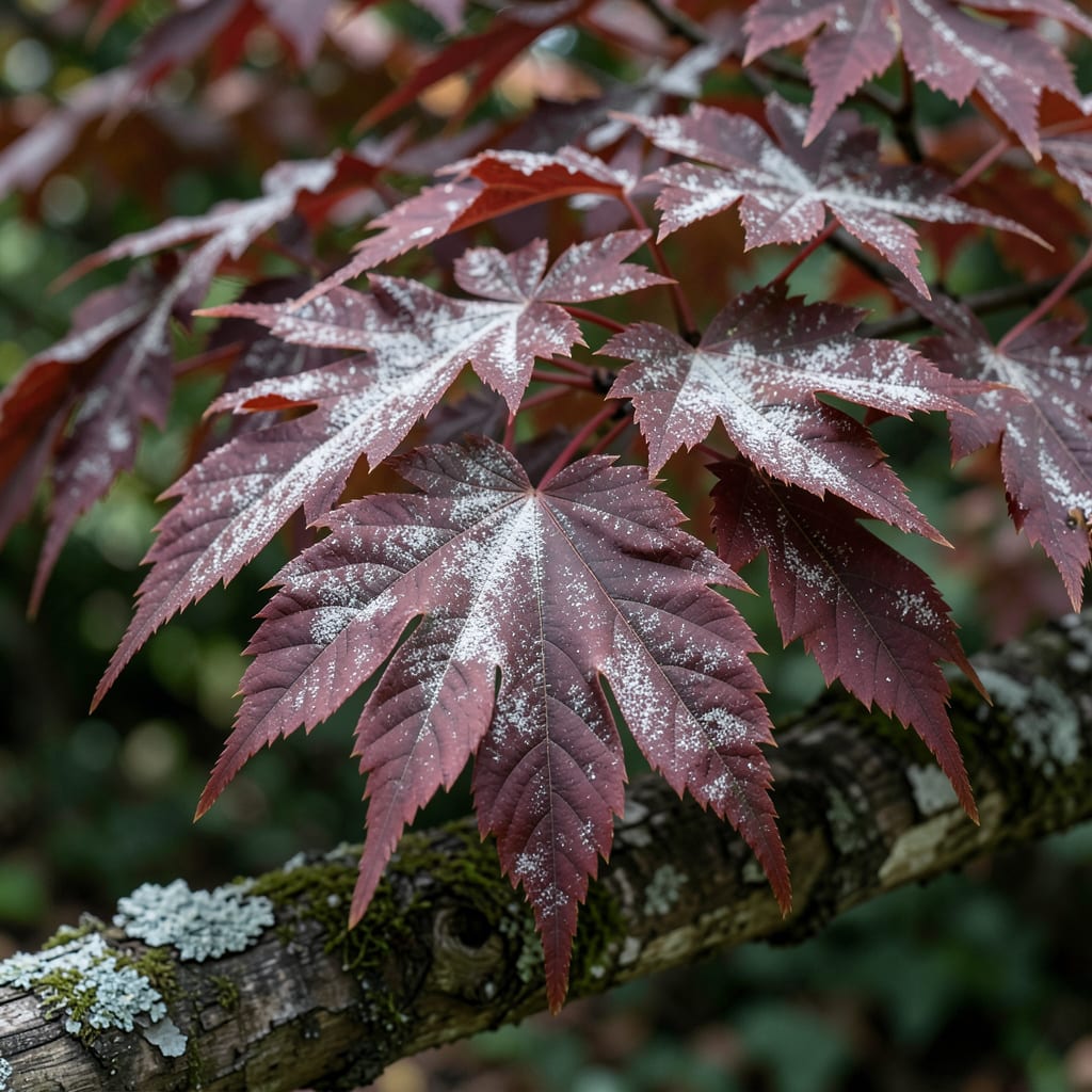 Complete Powdery Mildew on Japanese Maple: Visual Identification and Safe Removal overview image