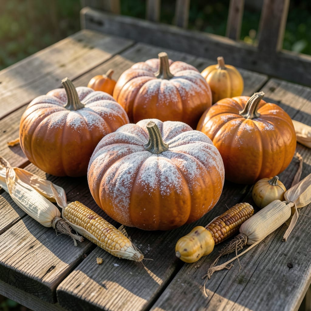 Complete Powdery Mildew on Pumpkins: Early Detection and Organic Fixes overview image