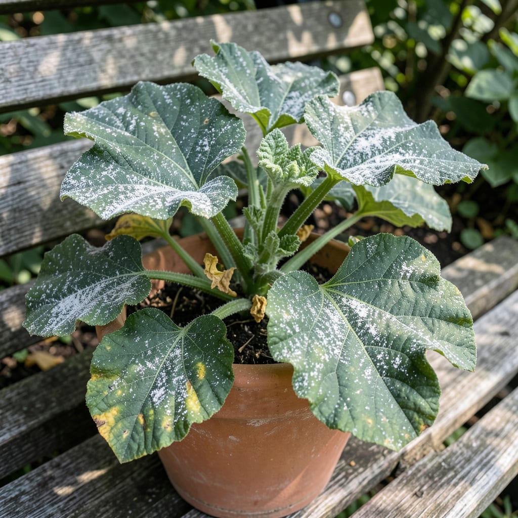 Comprehensive Powdery Mold on Plants: Fungal Spore Identification and Control visual reference