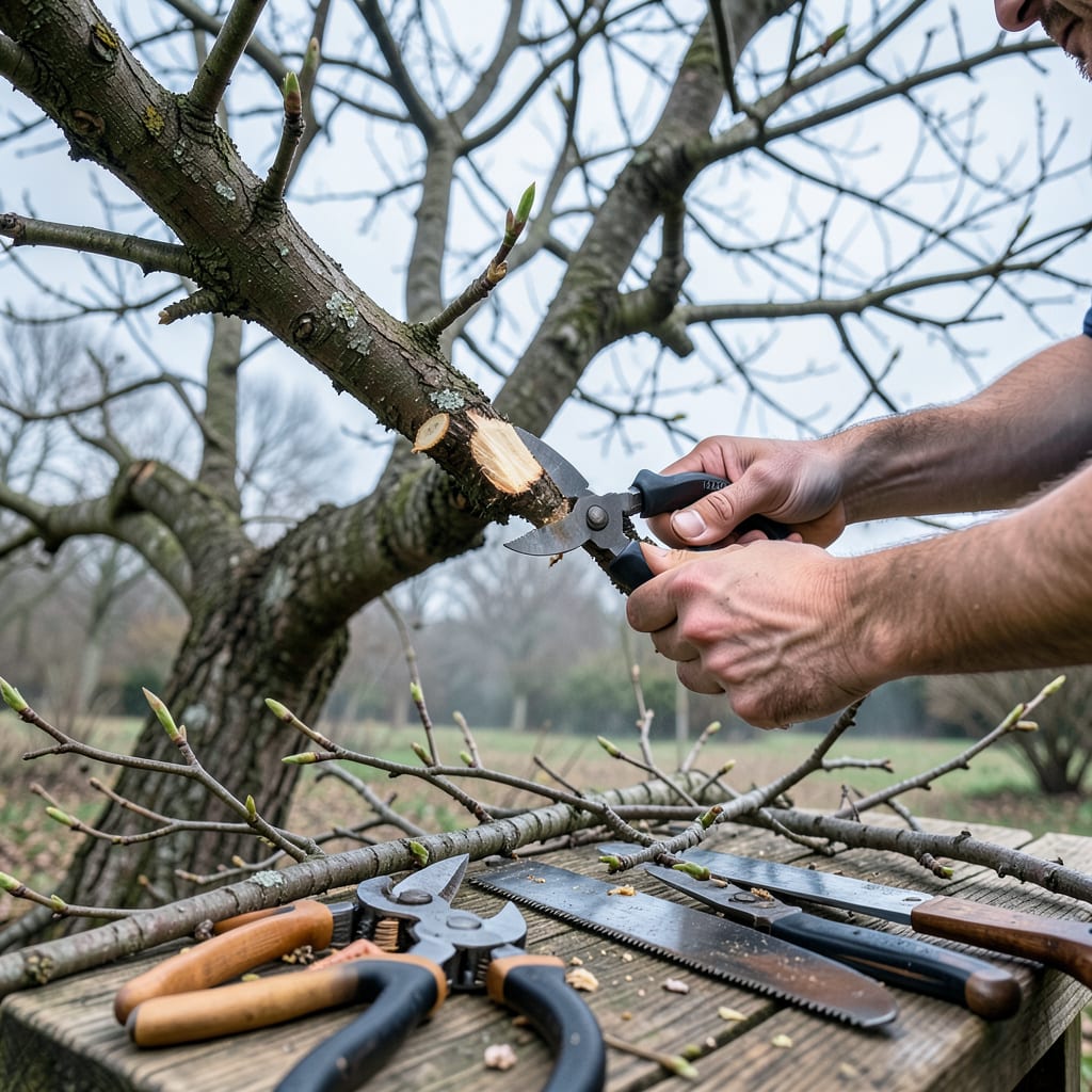 Prune a Plum Tree: Step by Step for Bigger, Healthier Fruit Harvests detailed visual guide