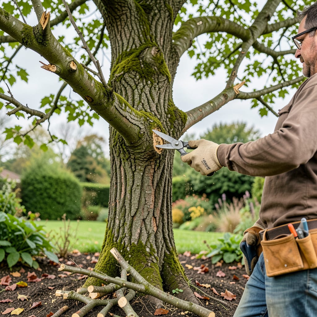 Prune a Tree: Step by Step Guide for Healthy Growth and Shape illustration with key details