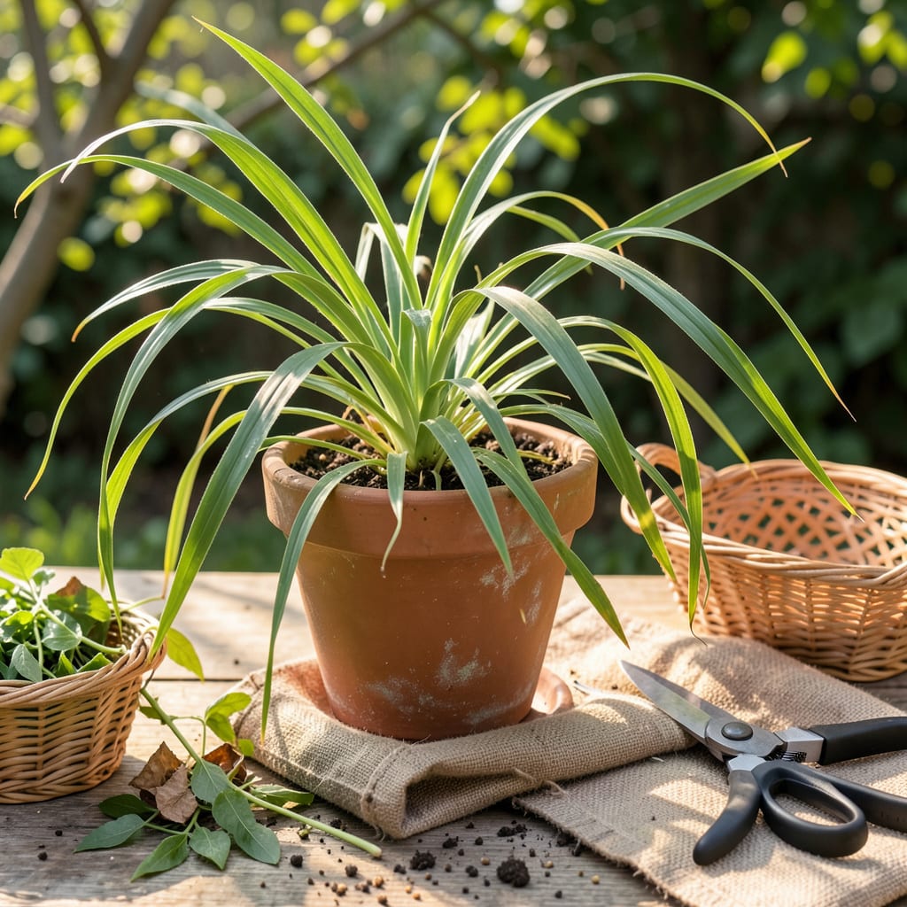 Prune Citronella Plant: The Key to Bushier Growth and Mosquito Defense illustration with key details