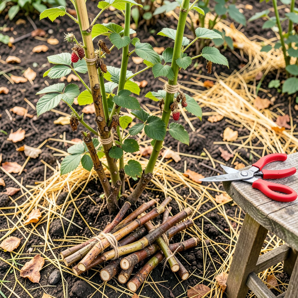 Prune Raspberry Bushes: The Key to Bigger Harvests Next Season detailed visual guide
