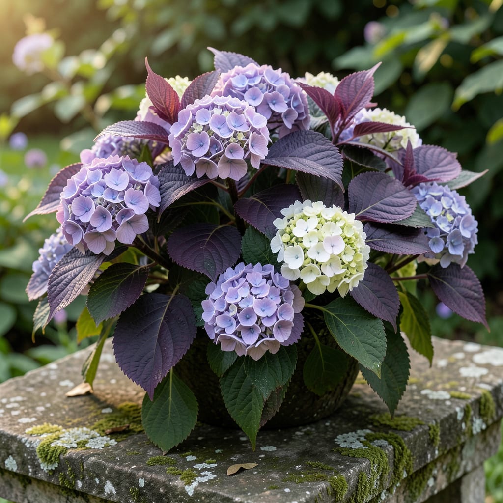 Purple Leaves on Hydrangea: Soil pH and Nutrient Solutions illustration with key details