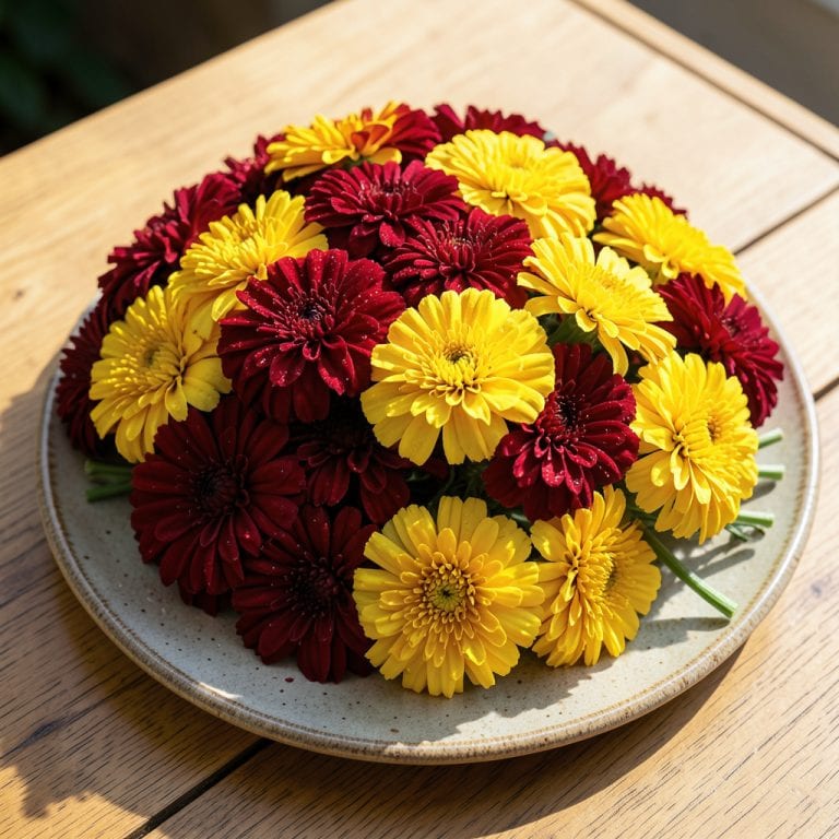 Red And Yellow Marigolds: Vibrant Pest-Repelling Garden Companions Red And Yellow Marigolds: Vibrant Pest-Repelling Garden Companions