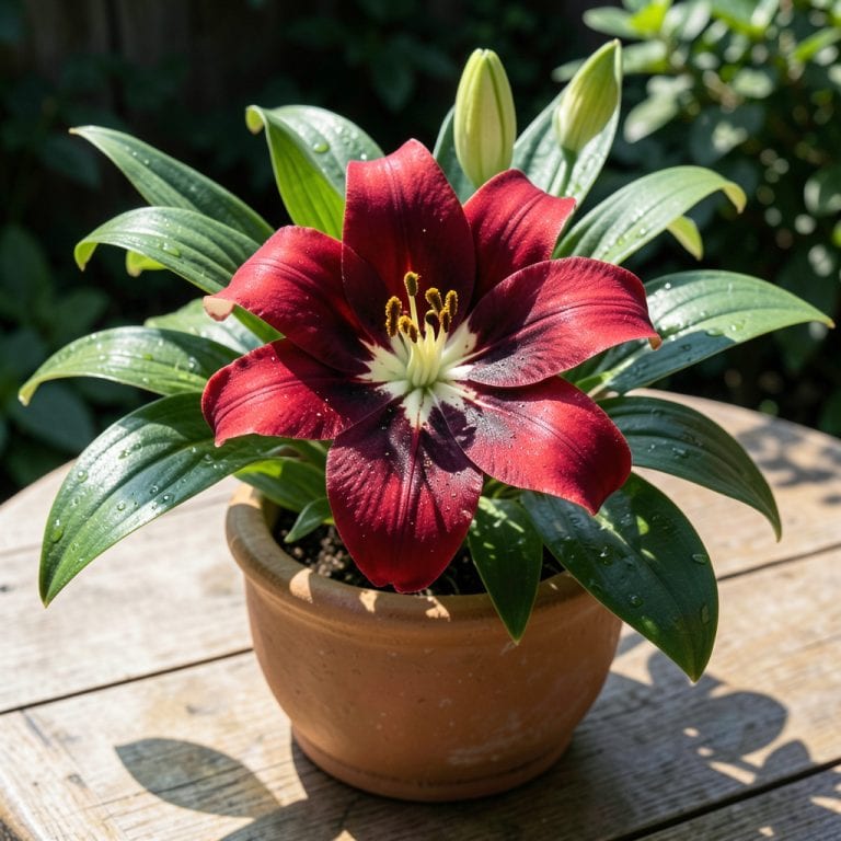 Red Lily With White Stripes: Striking Bicolor Blooms for Garden Elegance Red Lily With White Stripes: Striking Bicolor Blooms for Garden Elegance