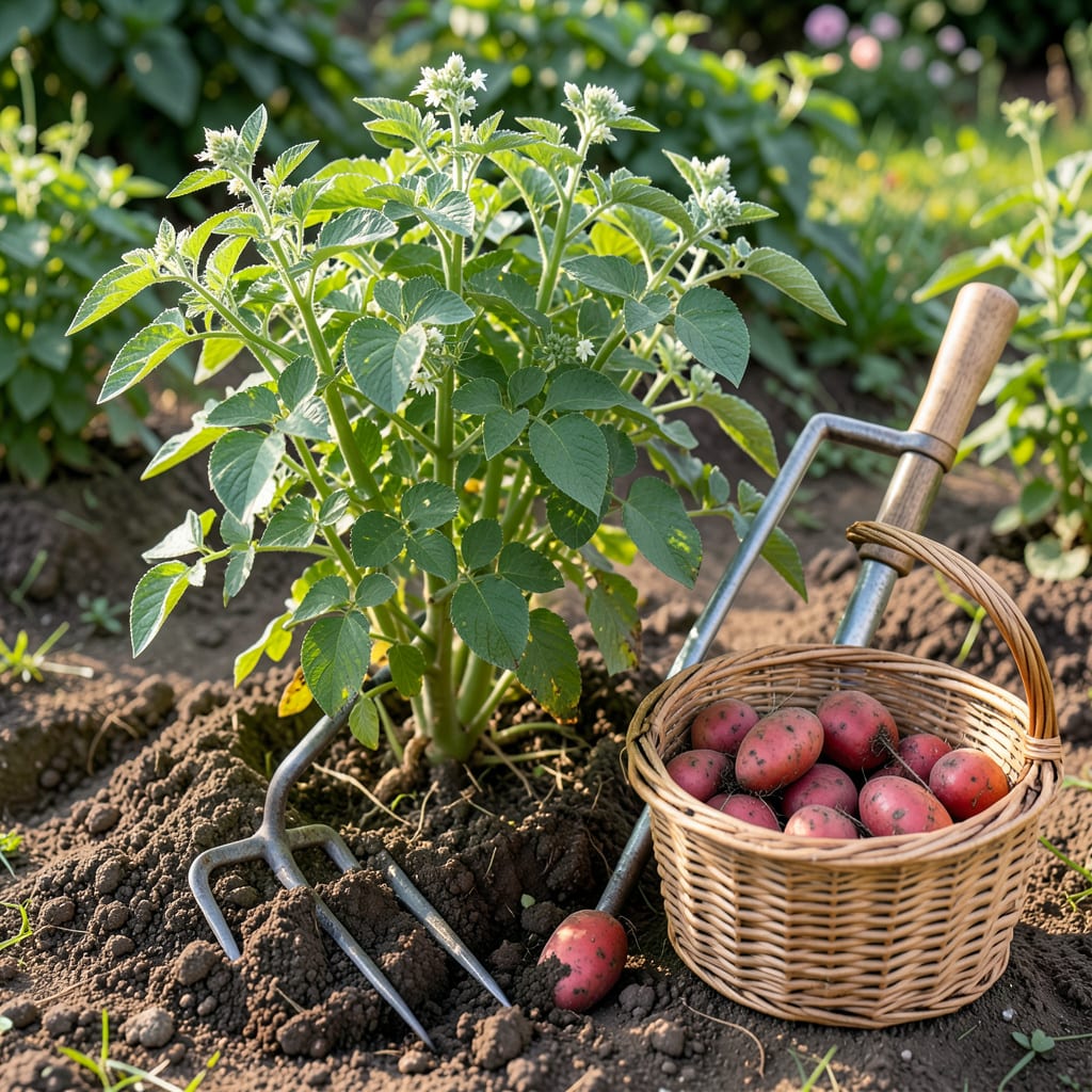 Visual representation of Red Potato Harvest Time: Field Tested Signs for Perfect Picking