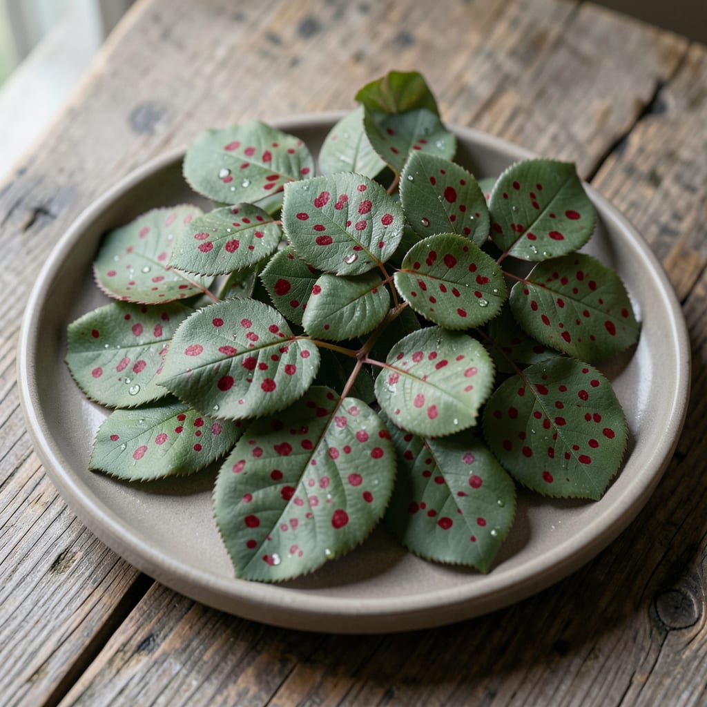 Complete Red Spots On Rose Leaves: Early Detection and Natural Remedies overview image