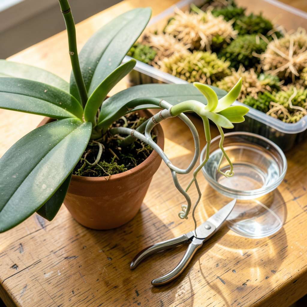 Removing a Keiki: Step-by-Step for Healthy Orchid Propagation